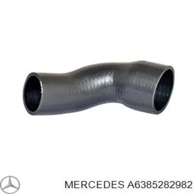 A6385282982 Mercedes tubo flexible de aire de sobrealimentación inferior