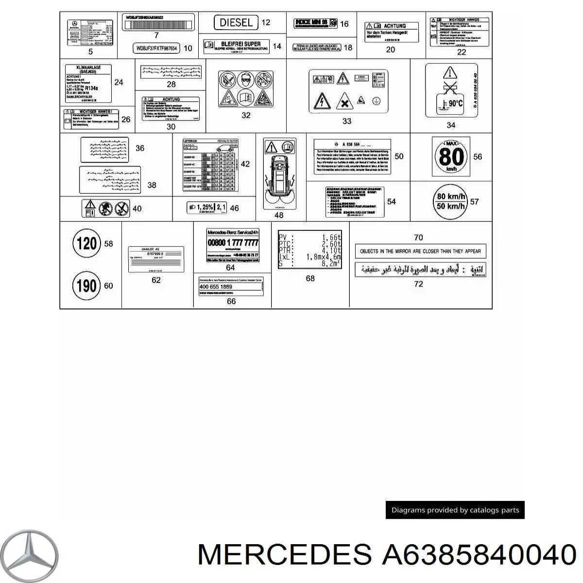 6385840040 Mercedes