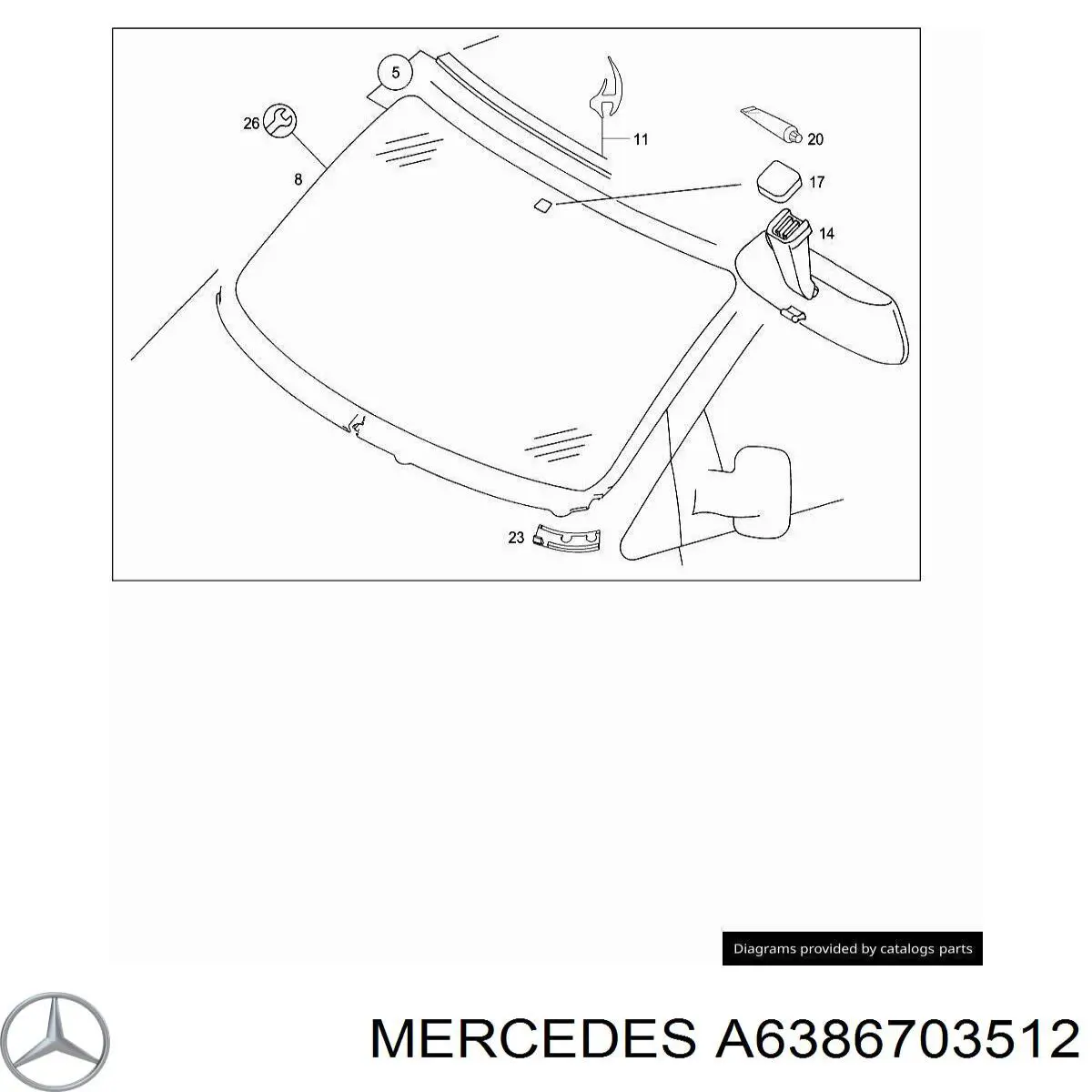 A6386703512 Mercedes