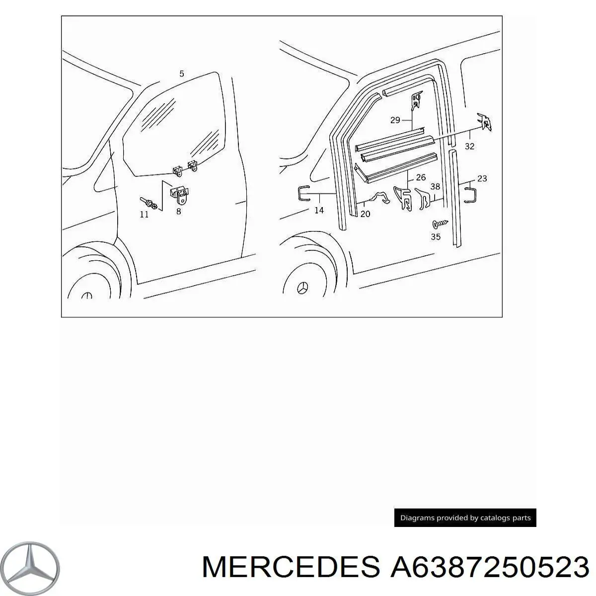 A6387250523 Mercedes