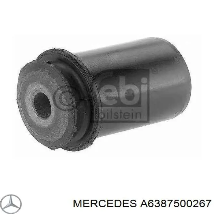 A6387500267 Mercedes soporte de radiador superior (panel de montaje para foco)