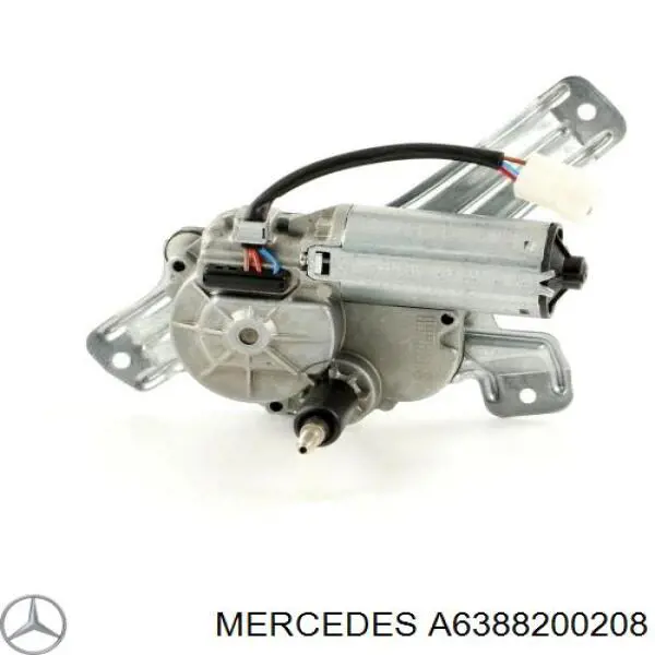 A6388200208 Mercedes Motor del limpiaparabrisas trasero
