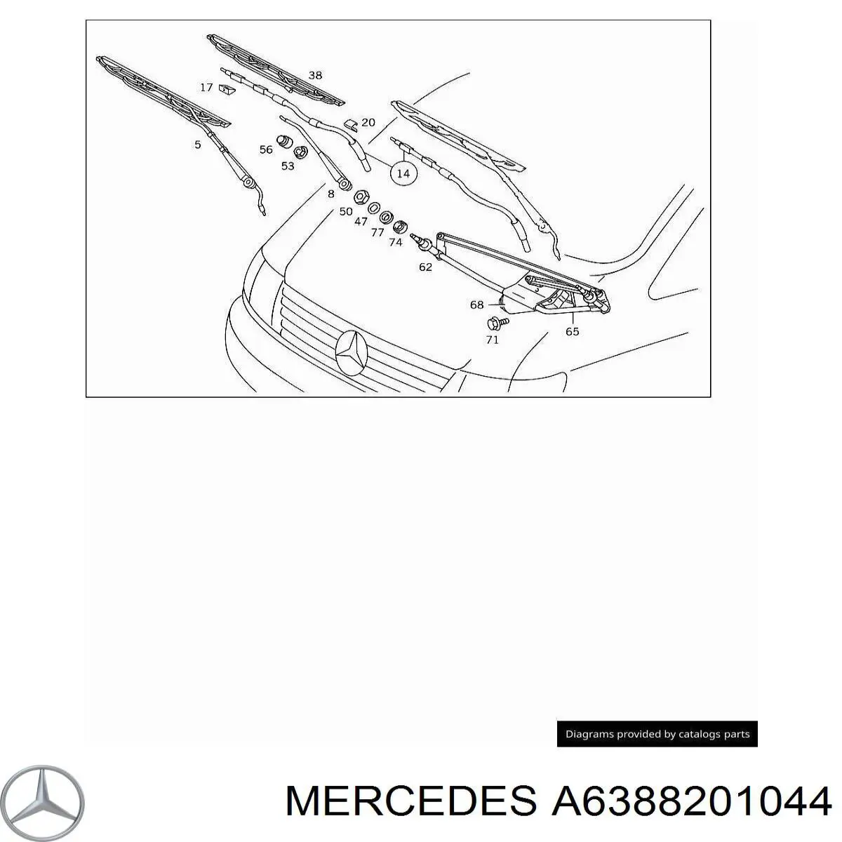 A6388201044 Mercedes