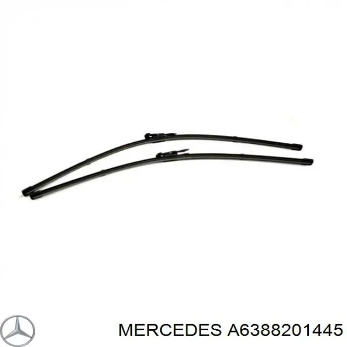 Escobilla del limpiaparabrisas del lado del pasajero Mercedes A6388201445 precio, desde 34,07 EUR