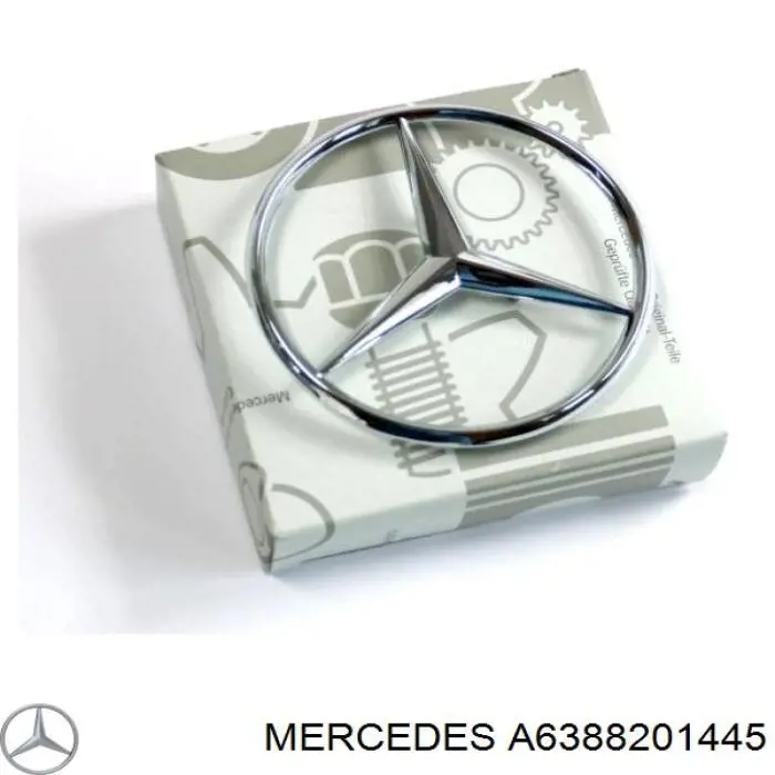 A6388201045 Mercedes limpiaparabrisas de luna delantera copiloto