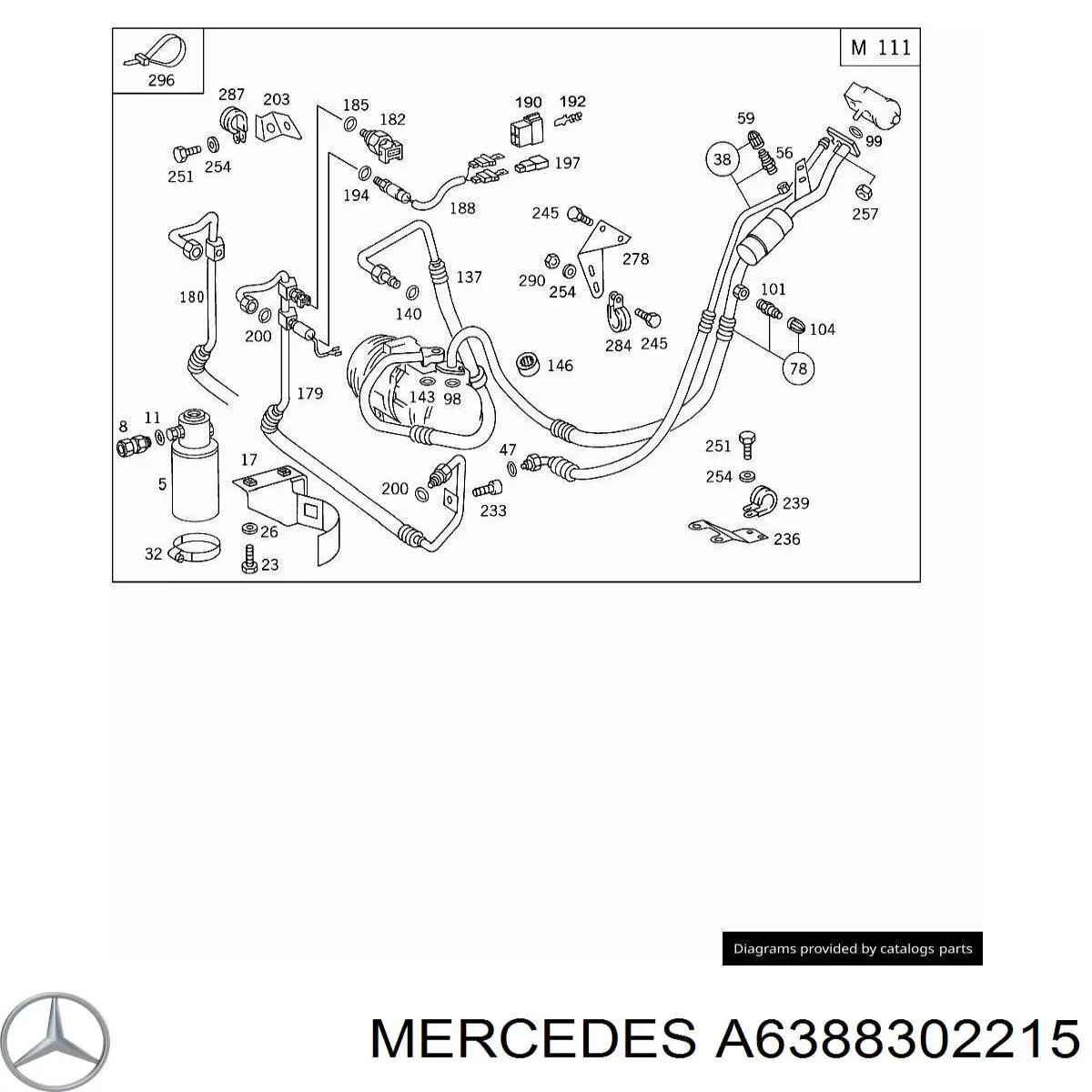 A6388302215 Mercedes