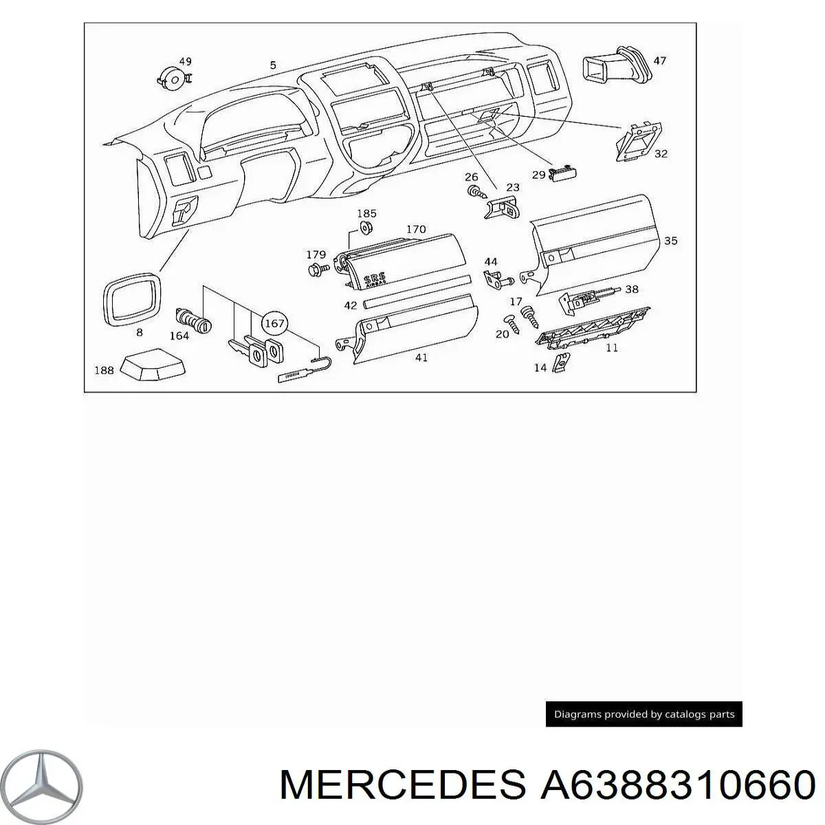 A6388310660 Mercedes