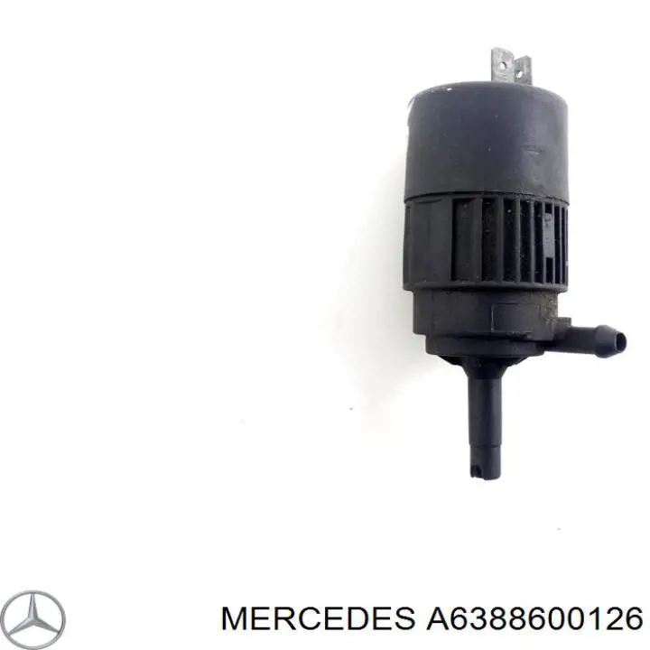 Comprar A6388600126 Mercedes Bomba de agua limpiaparabrisas, delantera