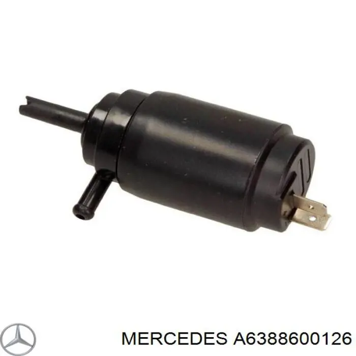 A6388600126 Mercedes bomba de limpiaparabrisas delantera