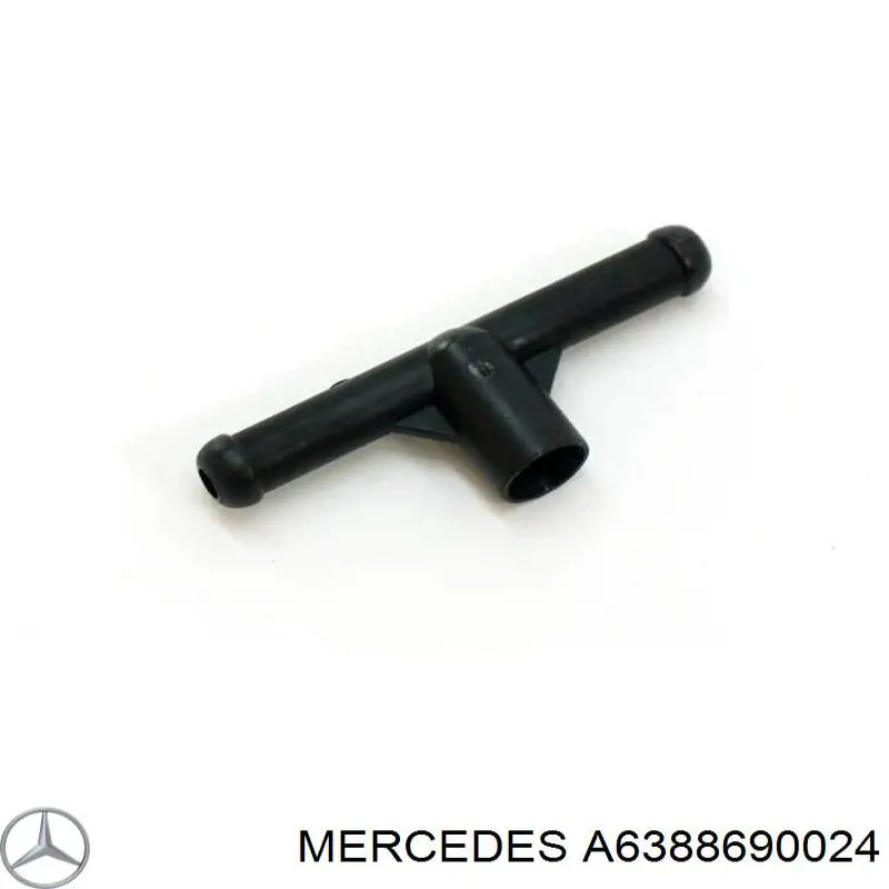 T de la lavadora de parabrisas Mercedes A6388690024 precio, desde 4,24 EUR