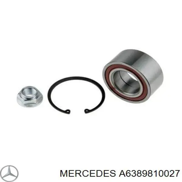 Comprar A6389810027 Mercedes Cojinete de cubo delantero/trasero
