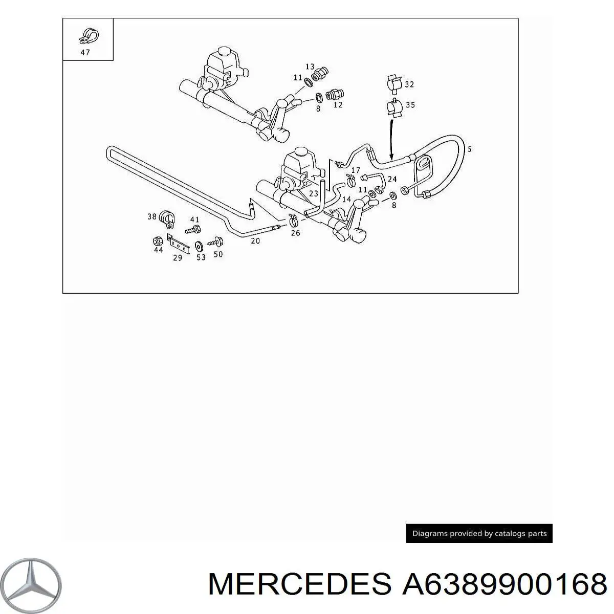 6389900168 Mercedes