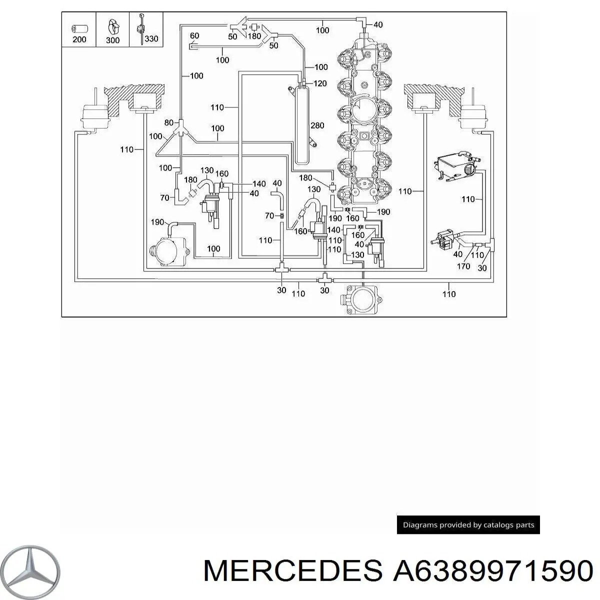  Mercedes A6389971590 precio, desde 7,20 EUR