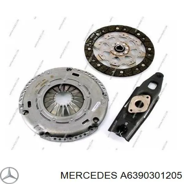 A6390301205 Mercedes volante motor