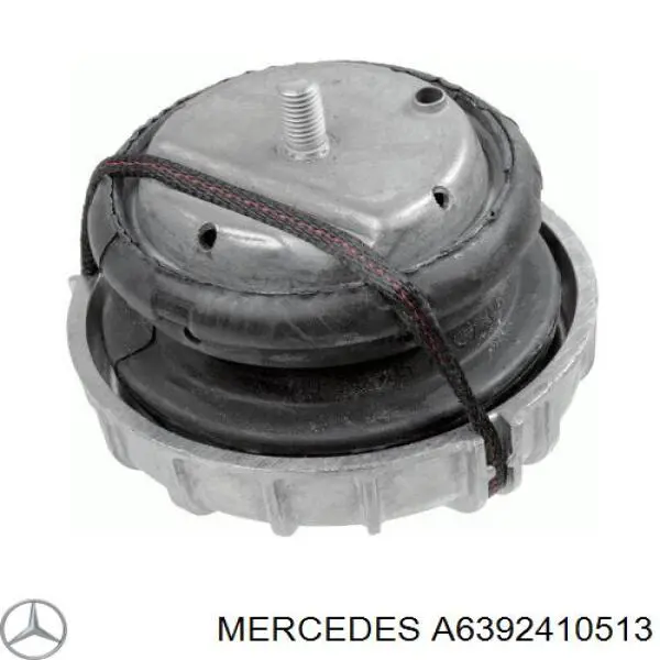 Soporte elástico, suspensión del motor, Izquierda / Derecha para Mercedes Vito (639)