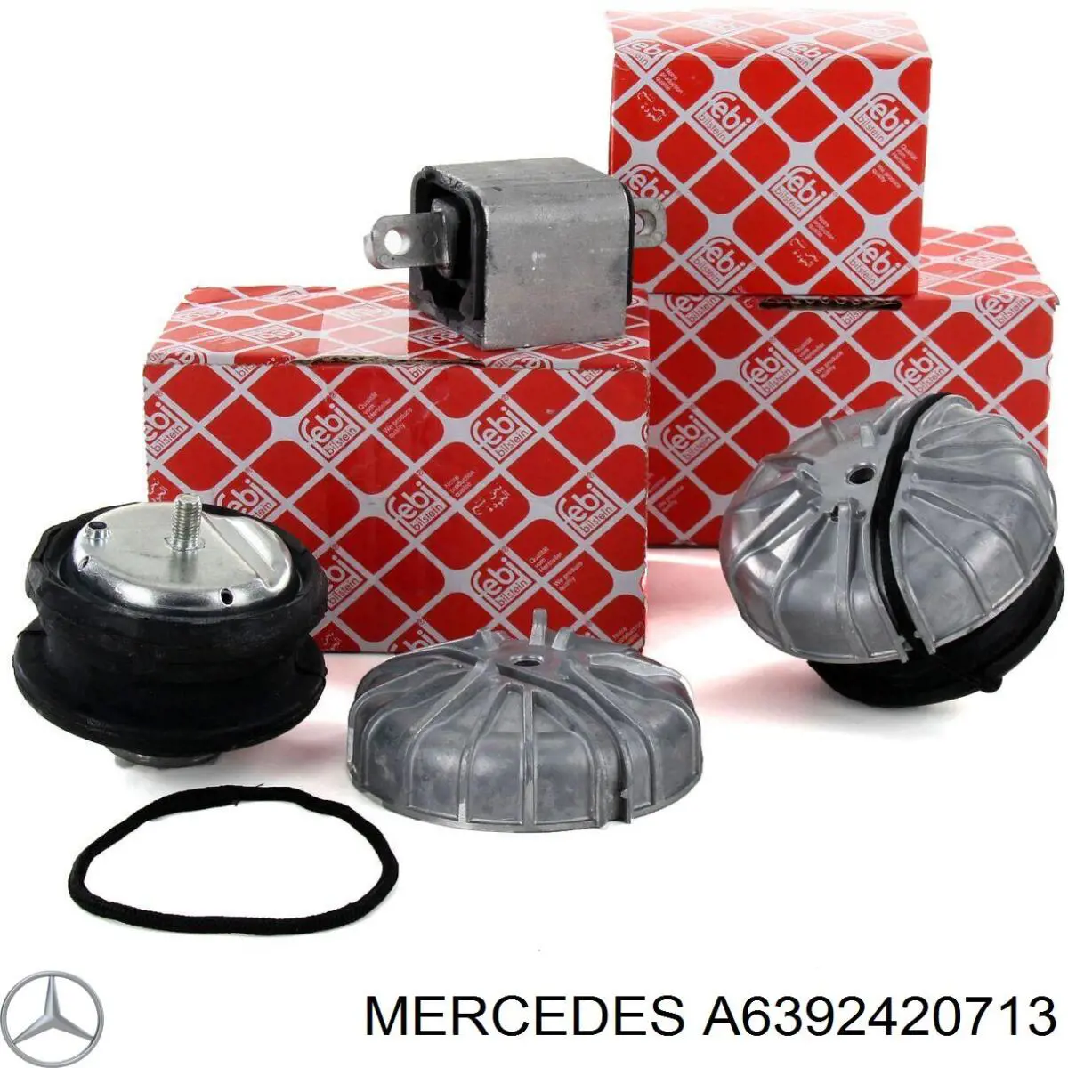 A6392420713 Mercedes montaje de transmision (montaje de caja de cambios)