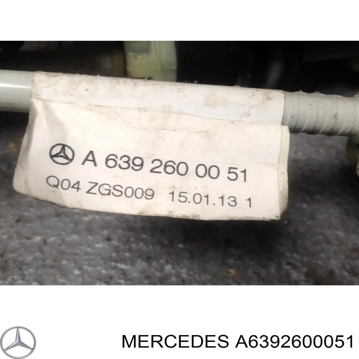 A6392600051 Mercedes Сable de cambio de marchas