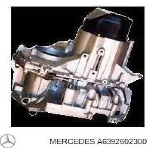 A6392602300 Mercedes caja de cambios mecánica, completa