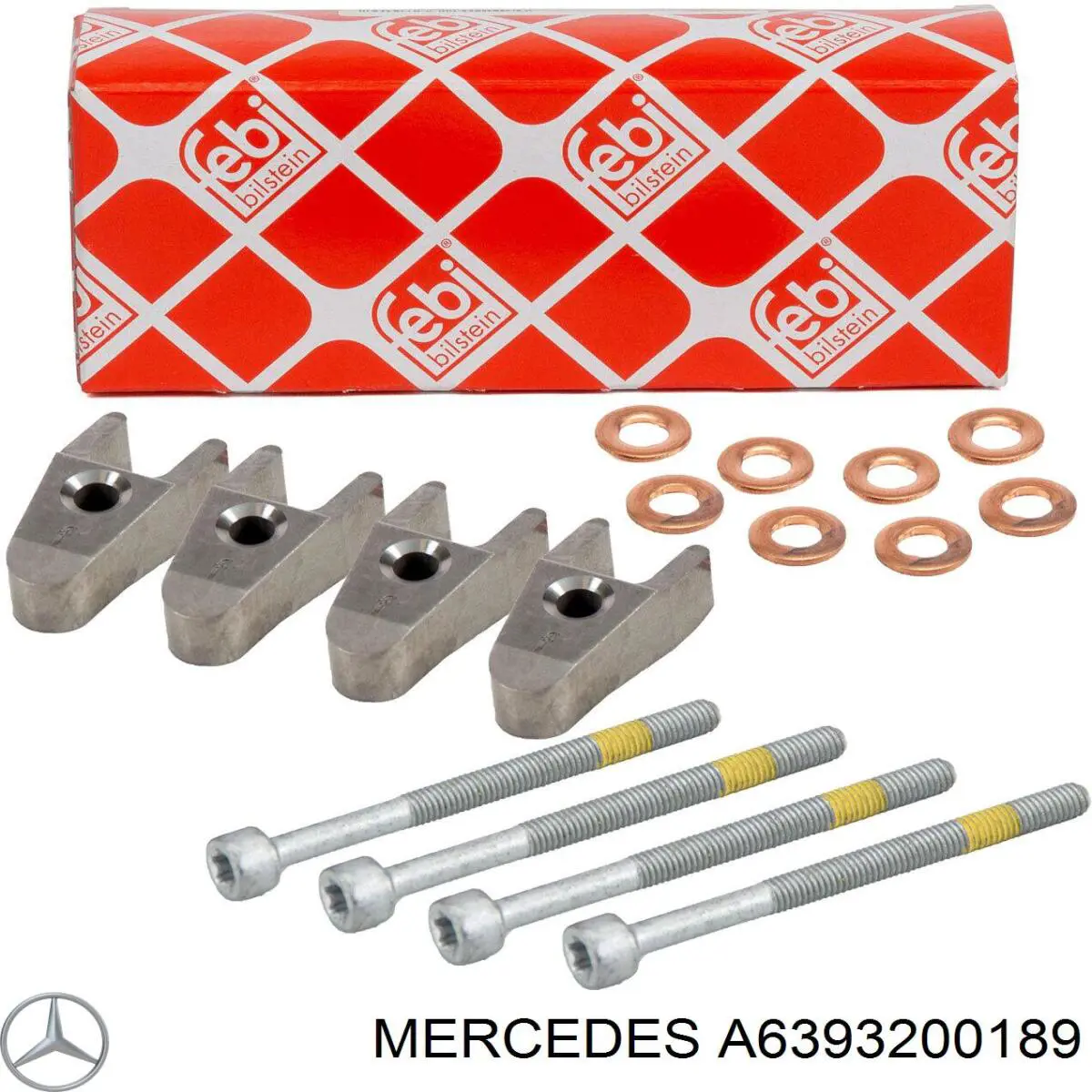 A6393200189 Mercedes barra estabilizadora delantera derecha