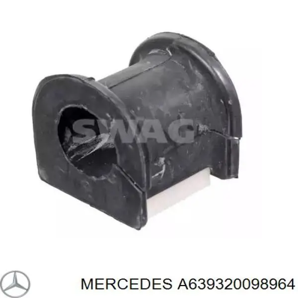 A639320098964 Mercedes barra estabilizadora delantera izquierda