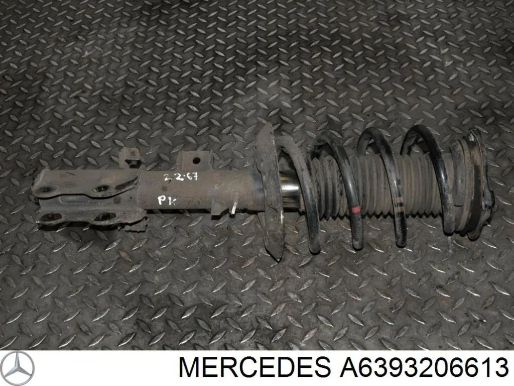 A6393206613 Mercedes Amortiguador frontal