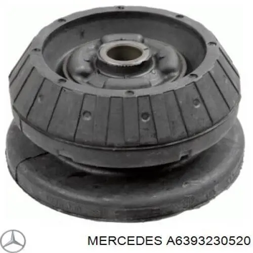 A6393230520 Mercedes soporte amortiguador delantero