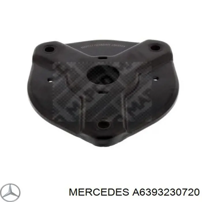 A6393230720 Mercedes soporte amortiguador delantero
