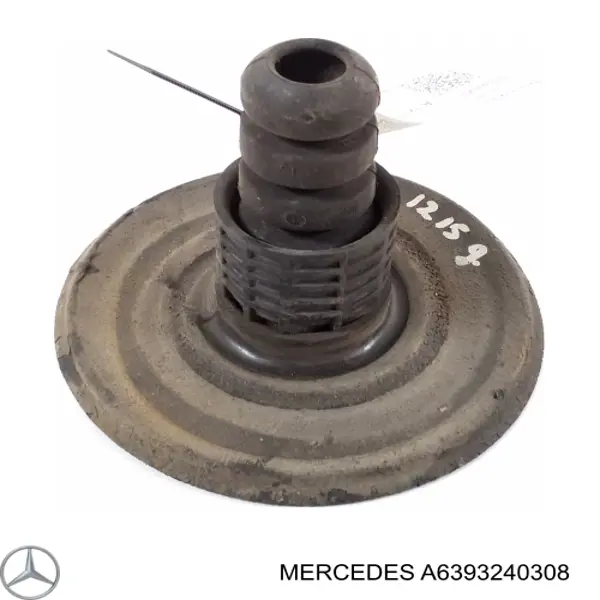 Comprar A6393240308 Mercedes Aislador de resorte trasero superior