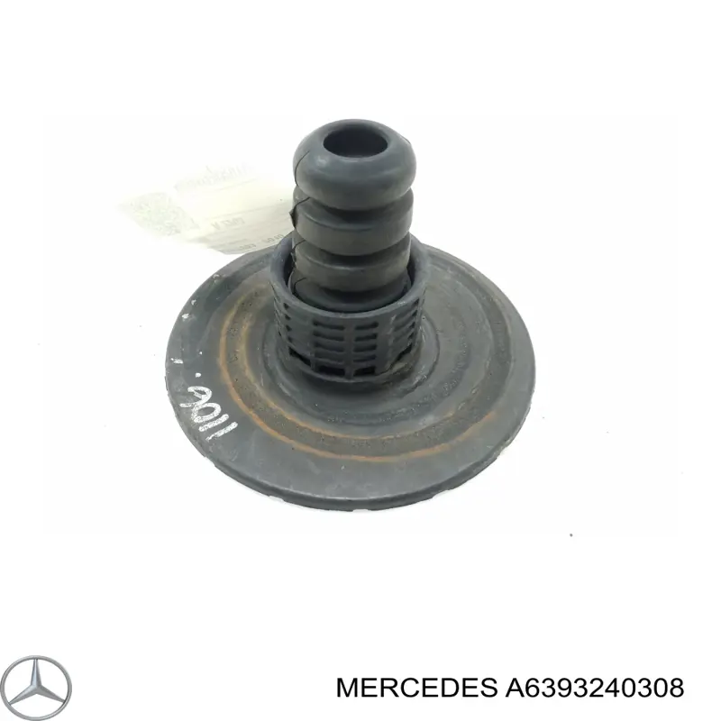 Comprar A6393240308 Mercedes Aislador de resorte trasero superior