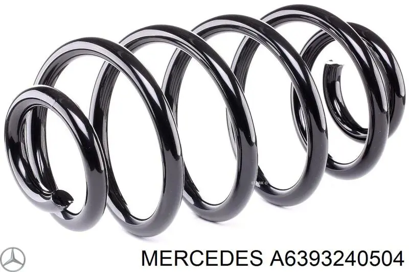 Comprar A6393240504 Mercedes Muelle de eje trasero