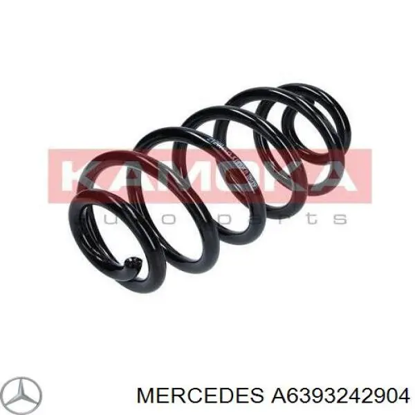 Comprar A6393242904 Mercedes Muelle de eje trasero
