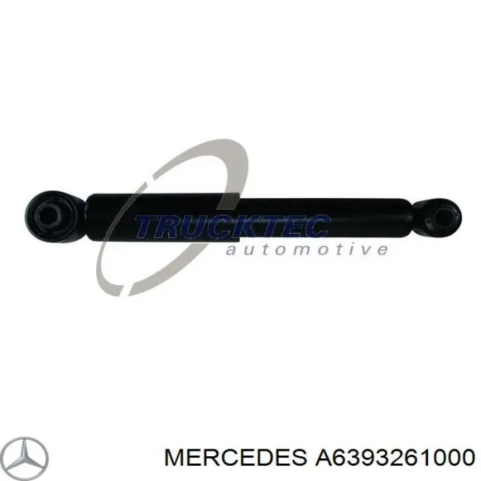 A639326100064 Mercedes amortiguador trasero
