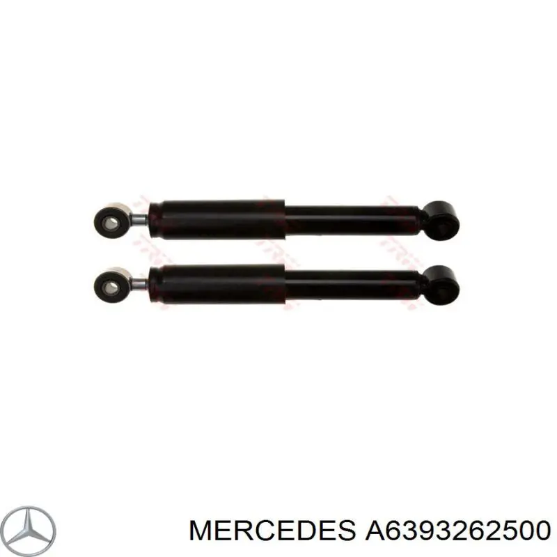 A6393262500 Mercedes amortiguador trasero