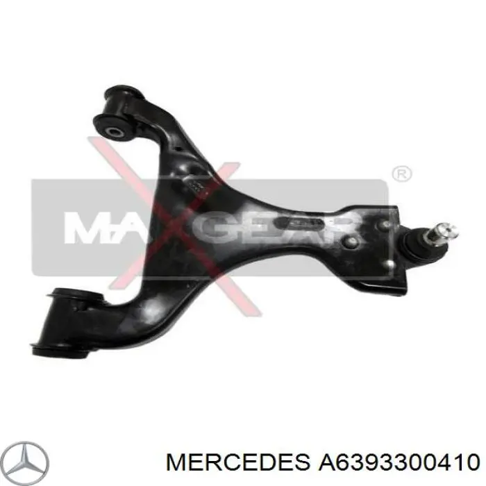Comprar A6393300410 Mercedes Brazo inferior izquierdo de la suspensión delantera
