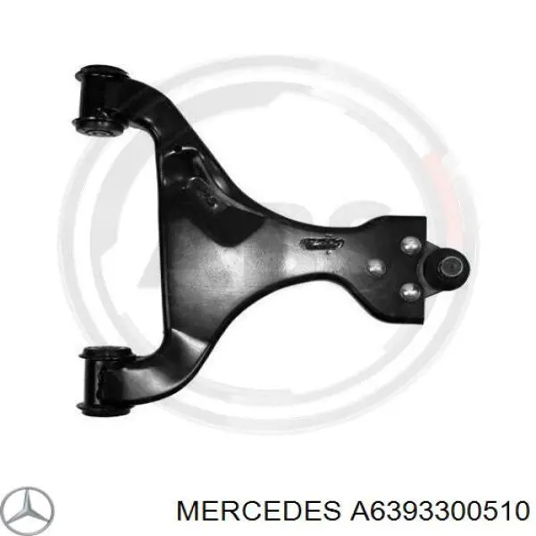 Comprar A6393300510 Mercedes Brazo inferior derecho de la suspensión delantera