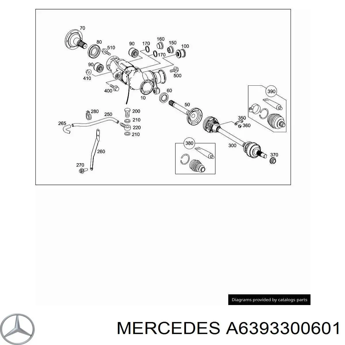 A6393300601 Mercedes