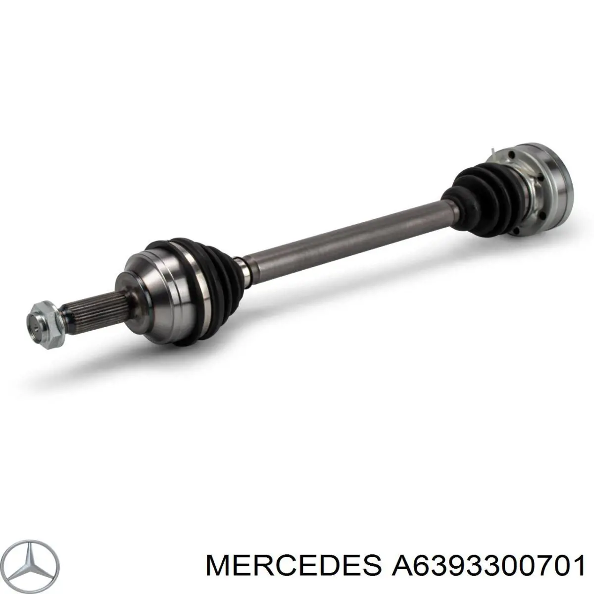 A6393300701 Mercedes árbol de transmisión delantero