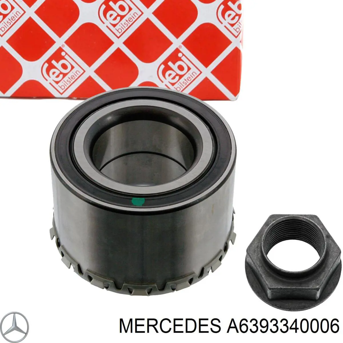A6393340006 Mercedes Rodamiento de rueda trasera
