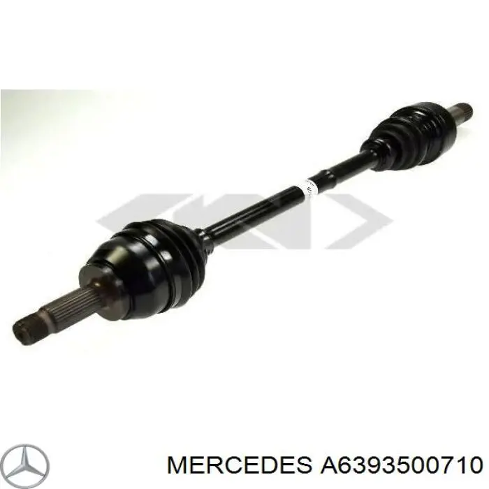 A6393500710 Mercedes Semieje trasero