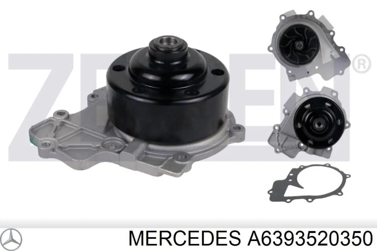 A6393520350 Mercedes suspensión, brazo oscilante trasero, delantera