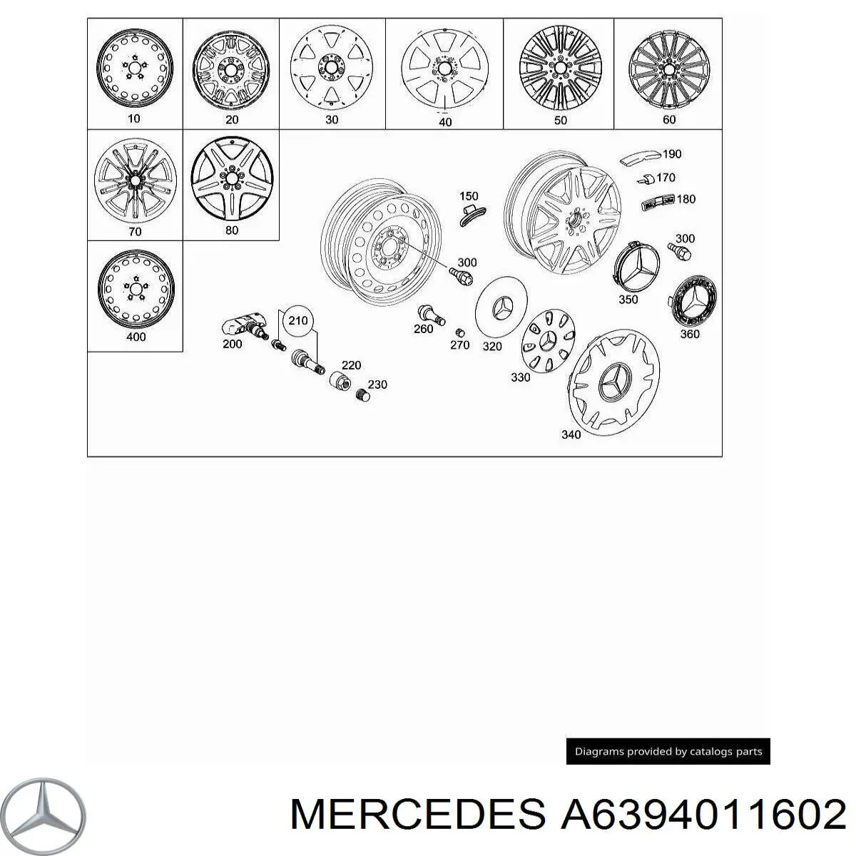 A6394011602 Mercedes 
