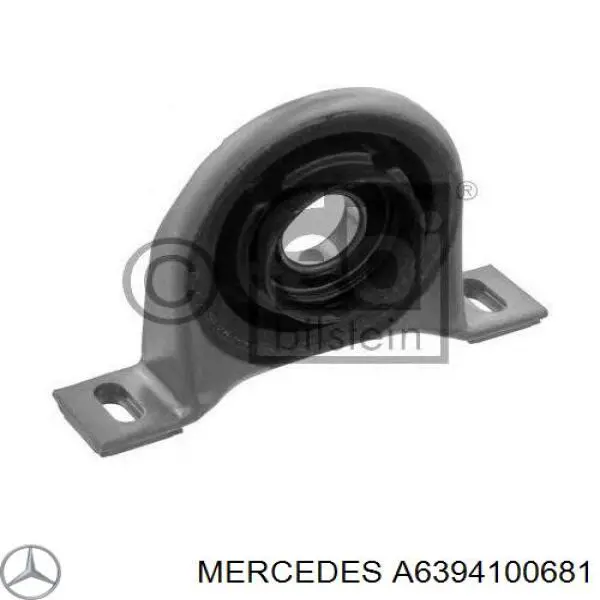 Rodamiento central del eje de transmisión trasero Mercedes A6394100681 precio, desde 49,87 EUR