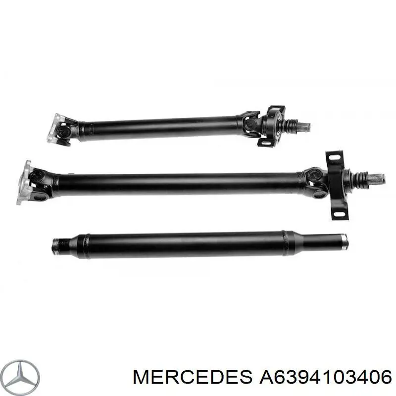 A6394103406 Mercedes Árbol de transmisión