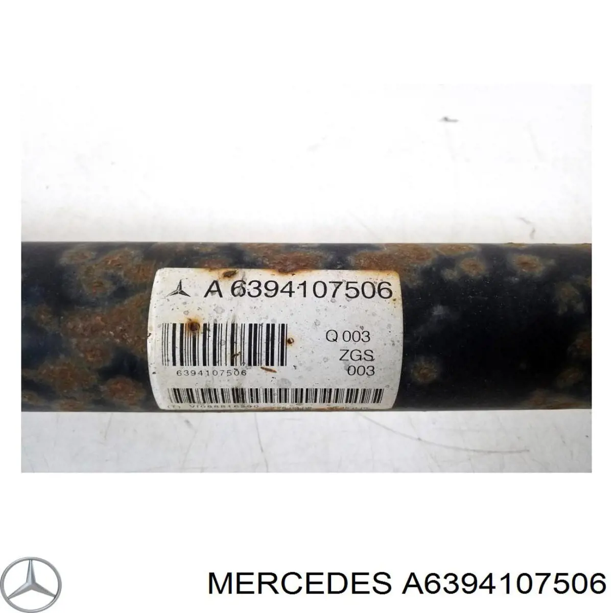 A6394107506 Mercedes Árbol de transmisión