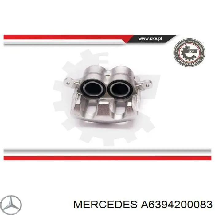 Comprar A6394200083 Mercedes Pinza de freno delantera izquierda