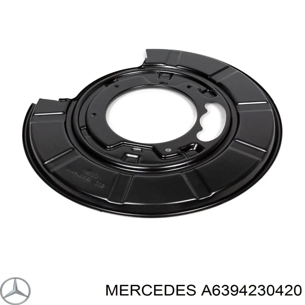 Protector de disco de freno trasero izquierdo 57SKV750 SKV