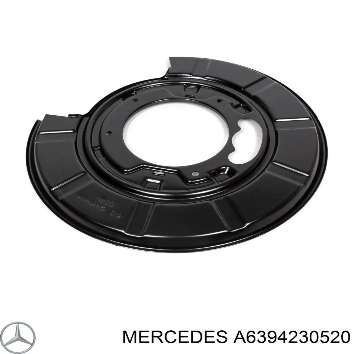 Protector de disco de freno trasero derecho Mercedes A6394230520 precio, desde 29,71 EUR