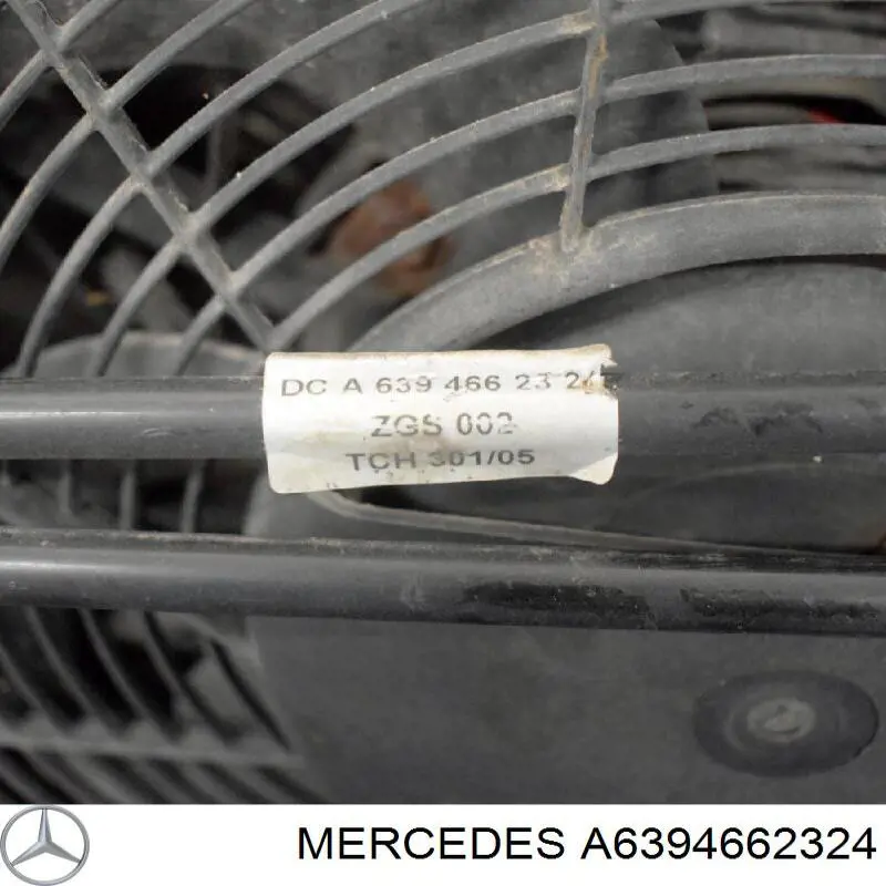 A639466232403 Mercedes radiador de direccion asistida