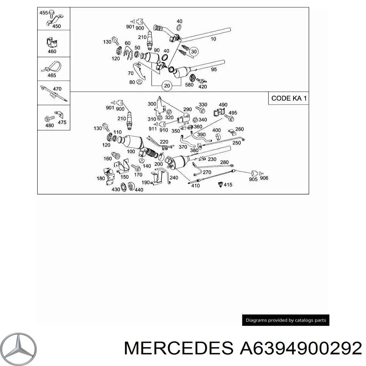 Comprar A6394900292 Mercedes Filtro de partículas (FAP)