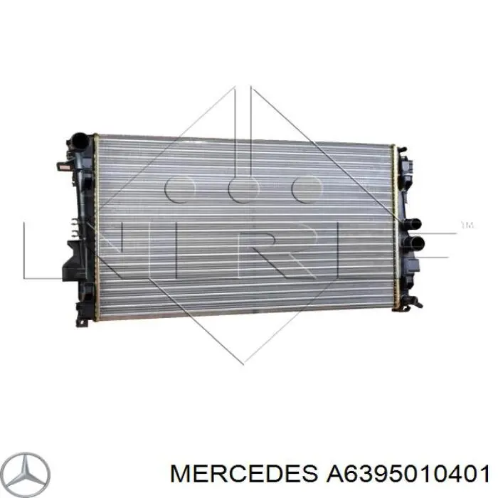 Água radiador Mercedes A6395010401 precio, desde 78,29 EUR
